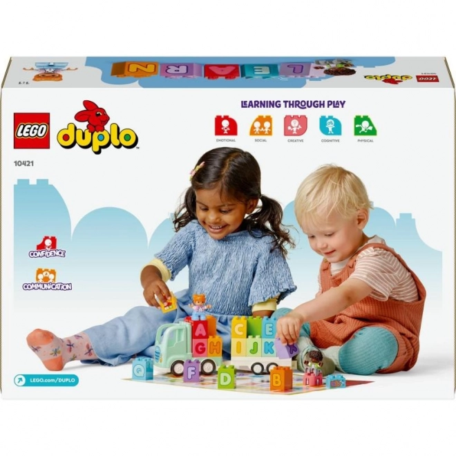 Camion LEGO DUPLO cu alfabetele