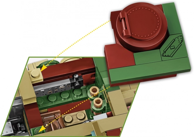 tanc Stegoburg Cobi WWII Sturmgeschutz IV 1:28