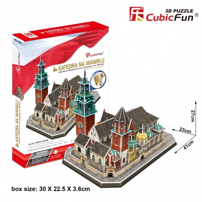 Puzzle 3D Catedrala de la Wawel