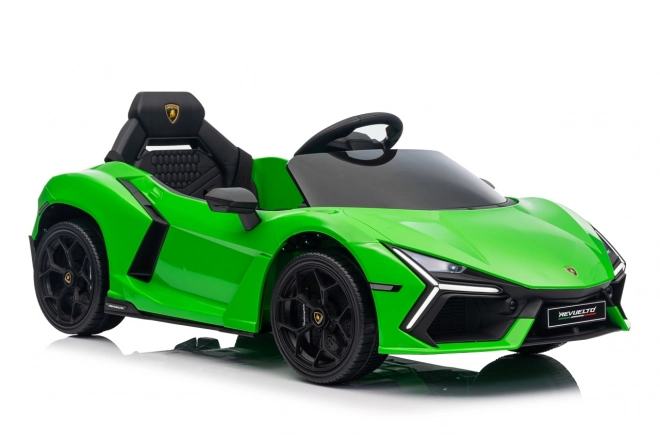 Mașinuță electrică Lamborghini Revuelto verde