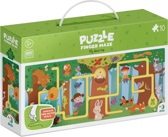 Puzzle Labirint: Calea prin Pădure de la Dodo