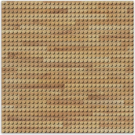Placă de construcție de design - lemn 25,5 x 25,5 cm