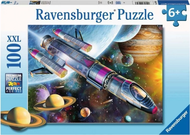 Puzzle Ravensburger Misiune în Spațiu 100 Piese