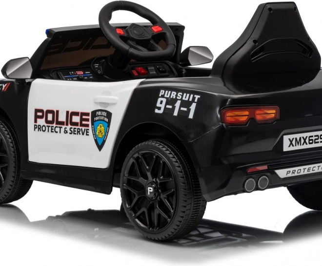Mașină de poliție neagră 911 Agenție