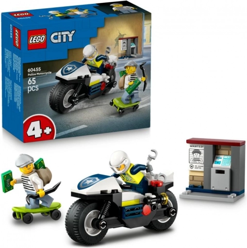 LEGO City – motocicletă de poliție: urmărire