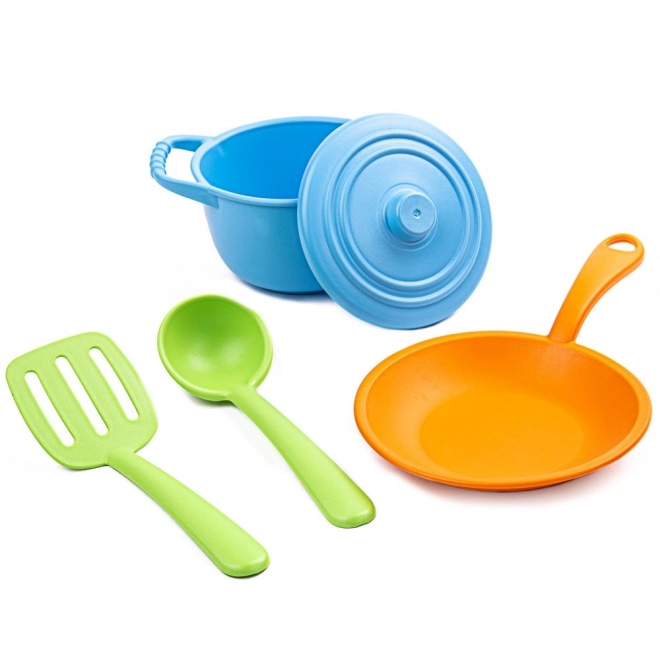 Set de bucătărie pentru gătit copii de la Green Toys