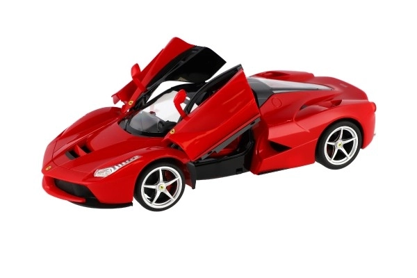 Mașină RC Ferrari Rastar roșie din plastic 32cm