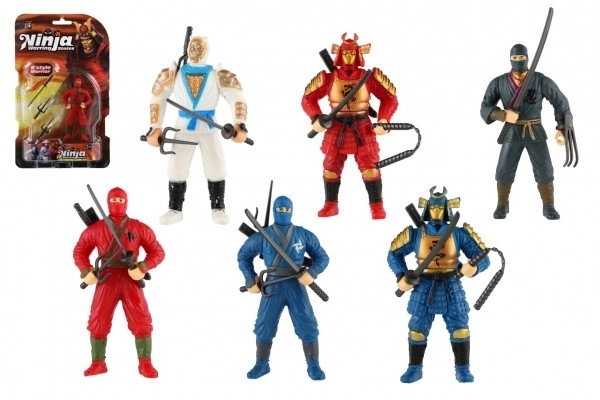 Figurină Ninja cu accesorii