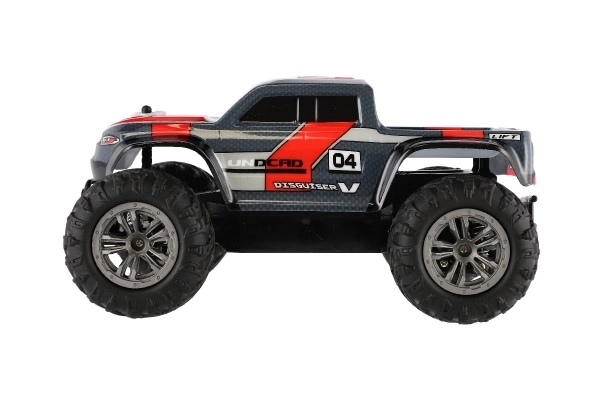 Auto RC Pick Up Off-Road gri-roșu