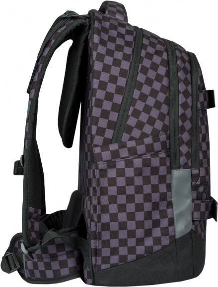 Set de rechizite BAAGL Skate Max gri: rucsac, penar și săculeț