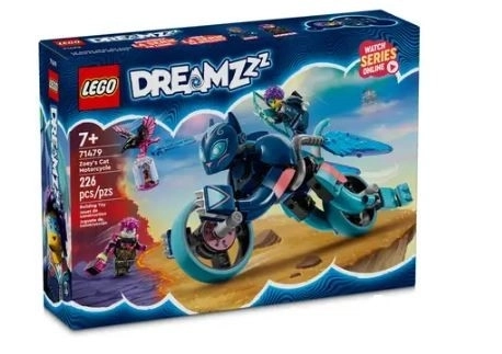 Motocicleta Pisicii Zoey LEGO DREAMZzz