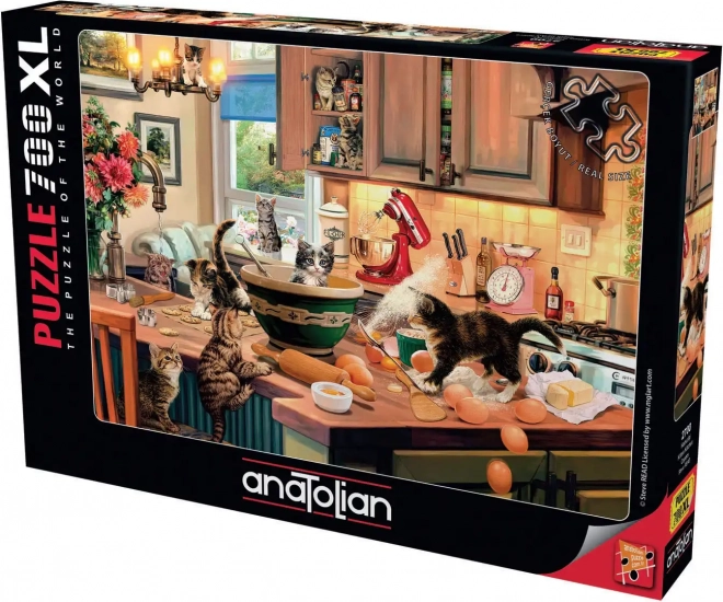 Puzzle Anatolian Pisici în bucătărie XL 700 piese