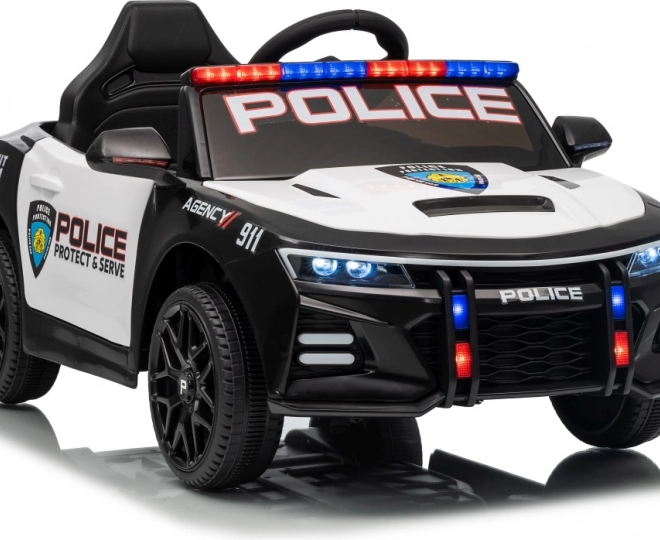 Mașină de poliție neagră 911 Agenție