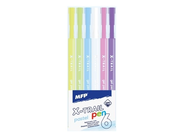 Set 6 stilouri gel pastel