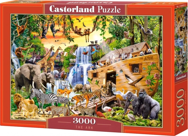 Puzzle 3000 de piese Animale Arca lui Noe