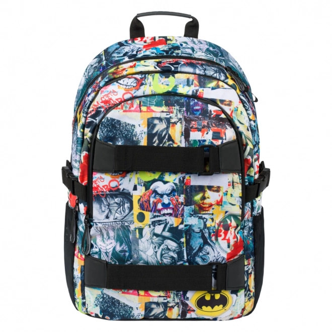 Rucsac școlar ergonomic Baagl Skate Batman Komiks