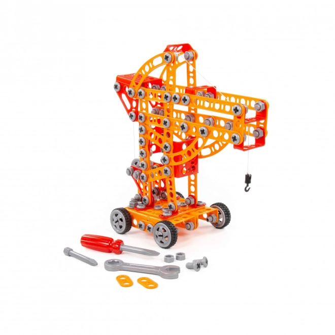 Set de construcție Micul inginer - 235 bucăți
