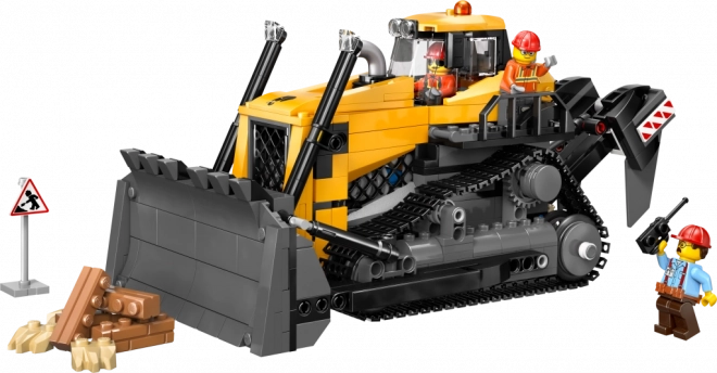 LEGO City buldozer galben
