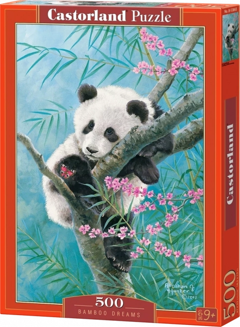 Puzzle 500 piese visele bambusului panda