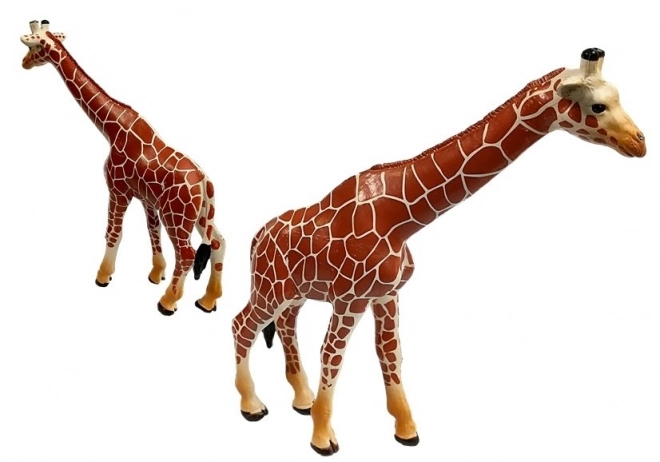 Set figurine educaționale girafe familie cu decor Africa