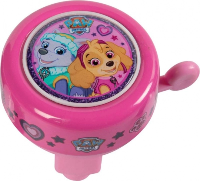 Clopoțel ciclistic pentru copii Paw Patrol roz