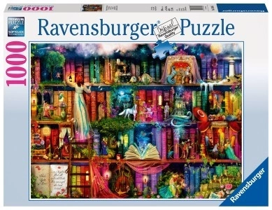 Puzzle Ravensburger Biblioteca de basme 1000 piese