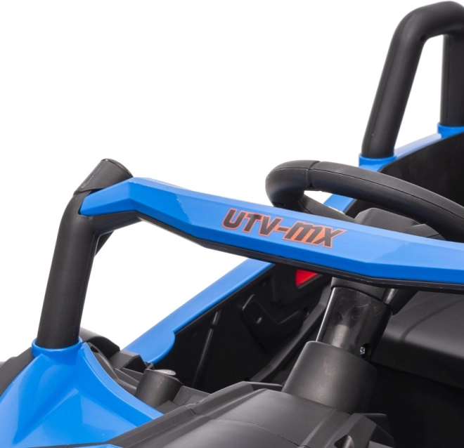 Vehicul electric pentru copii Buggy Madman UTV-MX albastru