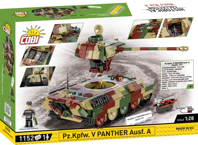 Tanc Pz.Kpfw. V Panther Ausf. A - Set de construcție
