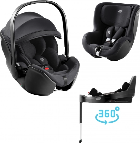 Scaun auto și bază Britax Römer set pentru bebeluș și copil mic