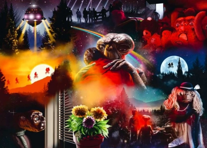 Puzzle 2D 1000 de piese E.T.