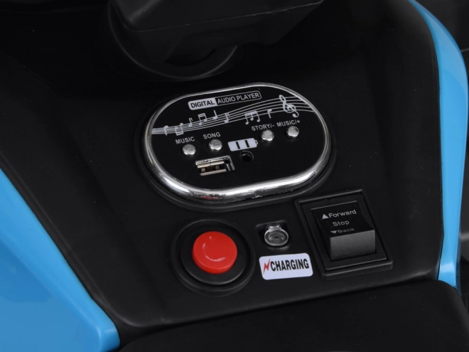 Mare ATV cu acumulator pentru copii 4x4 – Albastru