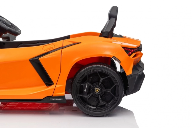 Mașină electrică pentru copii Lamborghini Revuelto portocalie