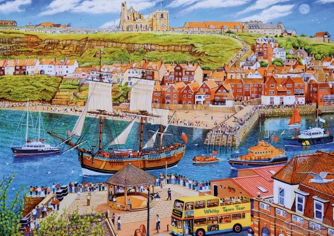 Puzzle Gibsons Endeavour Whitby 500 piese