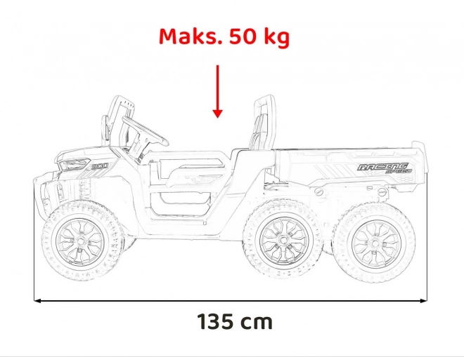 Camion Agricol Speed 900 Albastru