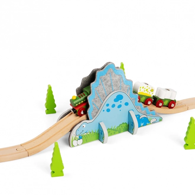 tunel de tren Dinozauri Bigjigs Rail