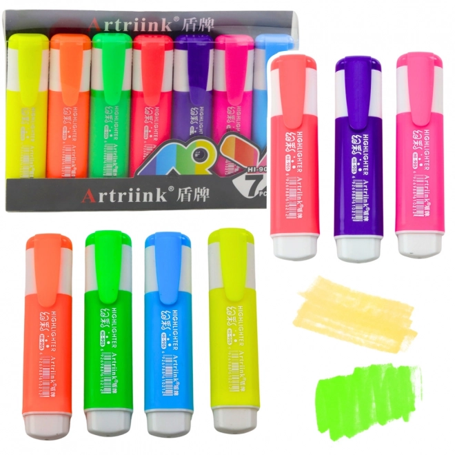 Set de marcatori neon 7 buc