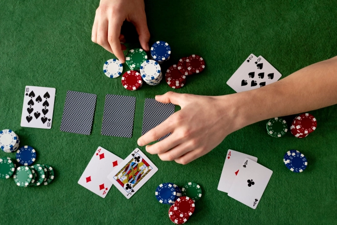 Set Poker Blackjack 500 Jetoane Cu Geantă
