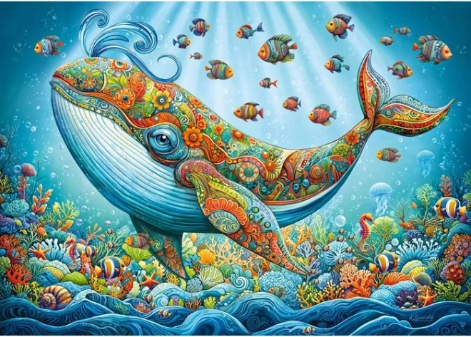 Puzzle Prințul Balenă 1000 piese