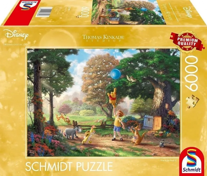 Puzzle Medvídek Pú II 6000 piese