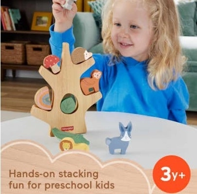 Construcție din lemn copac Fisher-Price