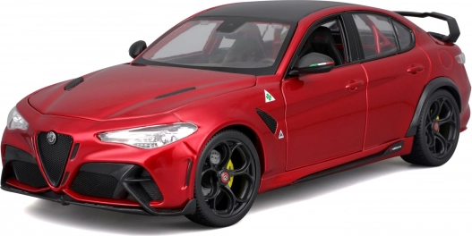 model metalic de mașină 1:18 BBURAGO Alfa Romeo Giulia GTA roșu metalizat