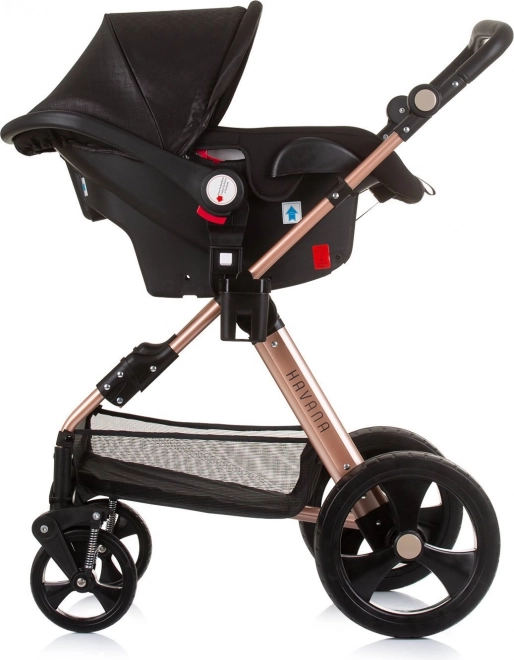 Scaun auto pentru copii Havana i-Size 40-85 cm, Gri Argintiu