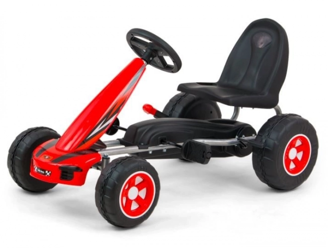Gokart cu pedale Milly Mally Viper Roșu