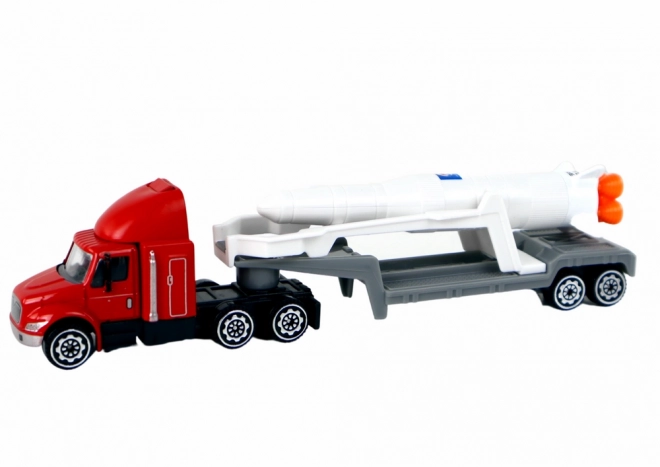 set figurine cosmos camion rachetă 8 piese