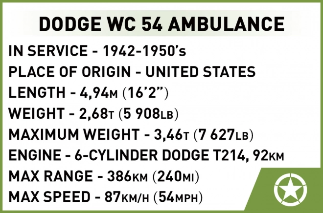 Ambulanță Hc Wwii 1942