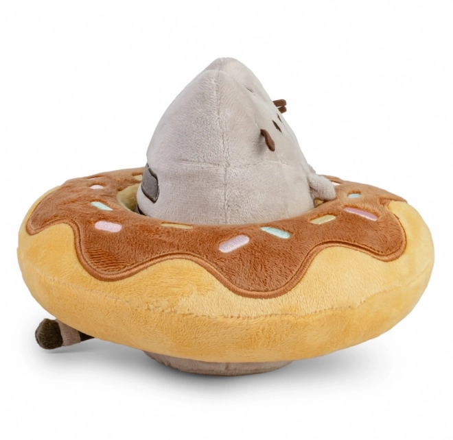 Jucărie de pluș Pusheen cu gogoșă de ciocolată