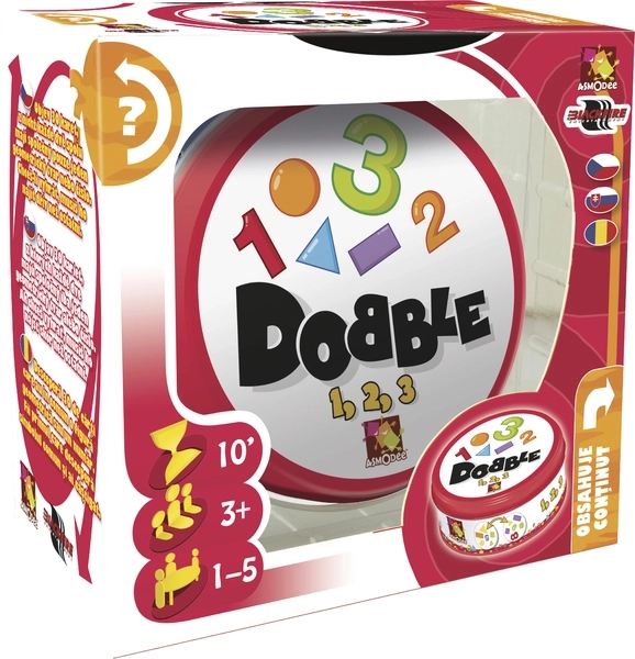 Dobble 1-2-3 - versiunea pentru copii