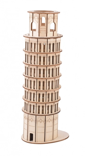 Puzzle 3D din lemn Turnul Înclinat din Pisa