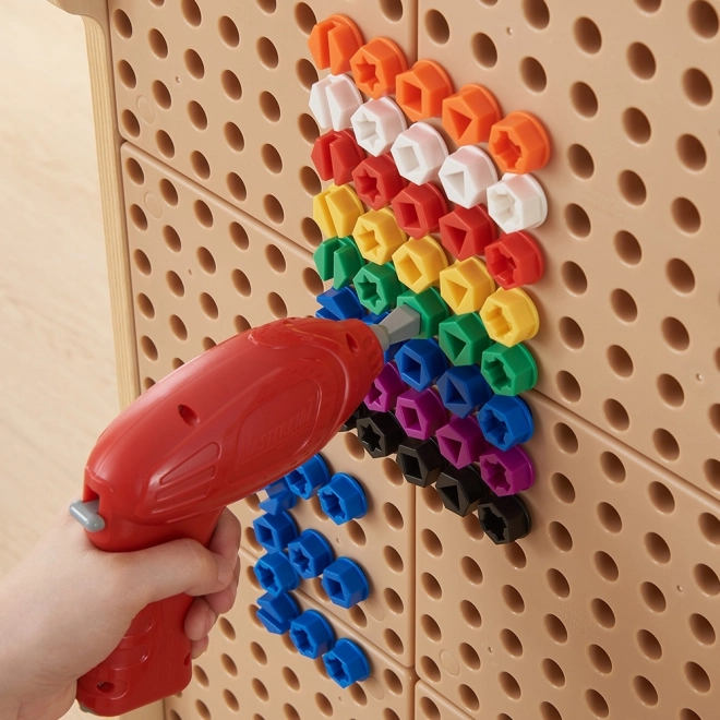 Șuruburi colorate Masterkidz pentru tablă creativă STEM