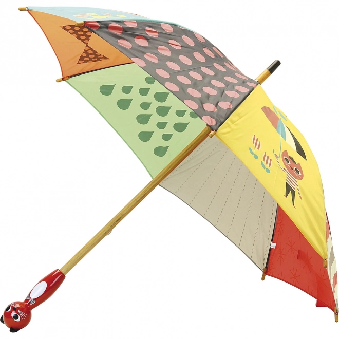 Umbrelă pentru copii cu design pisică